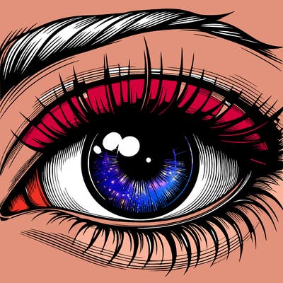 realistic eye