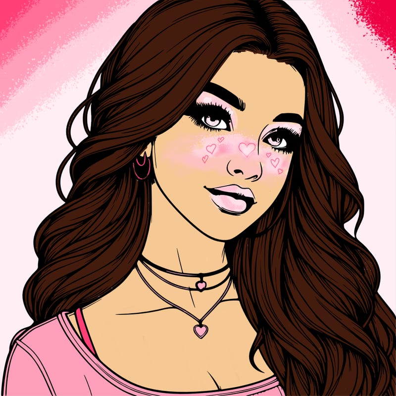 detailed realistic girl