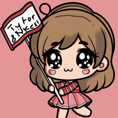 a cute girl holding a flag