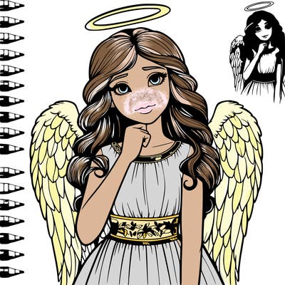 angel realistic