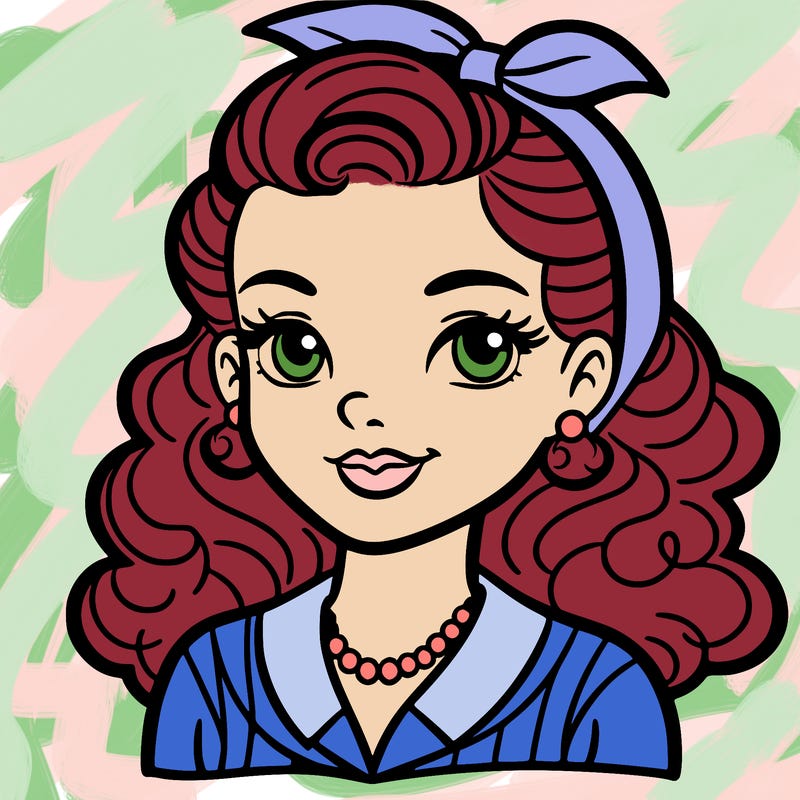 40s  girl