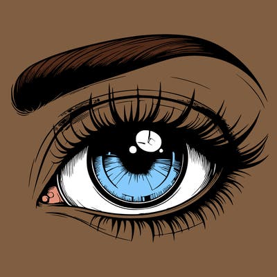 realistic eye