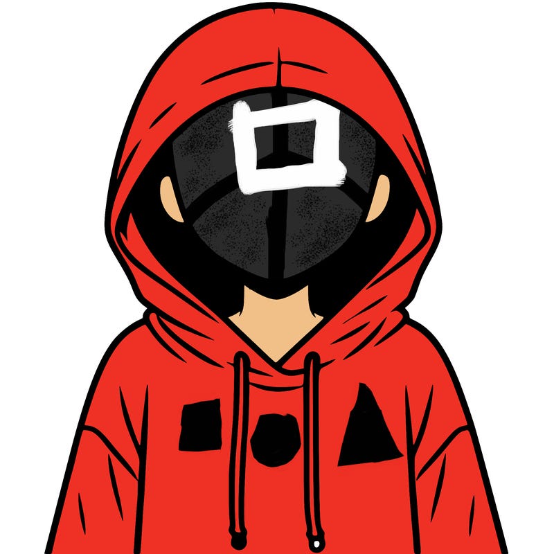 faceless girl in hoodie