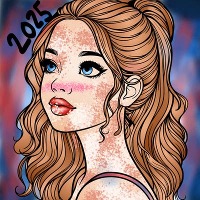 beautiful realistic girl