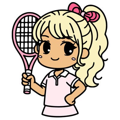 tennis girl