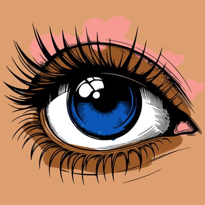 realistic eye