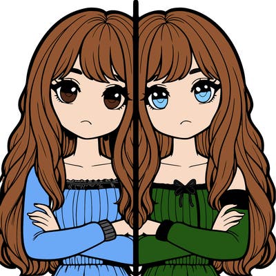 realistic girls split