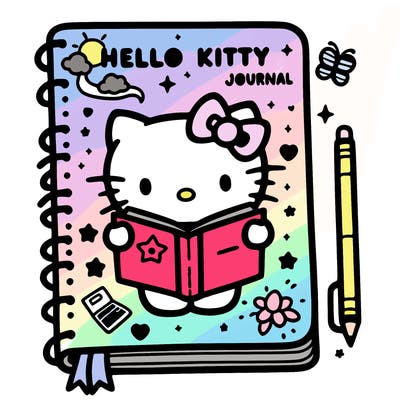 hello kitty journal