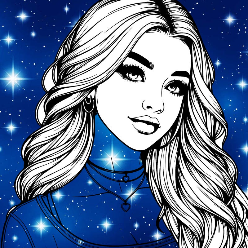 detailed realistic girl