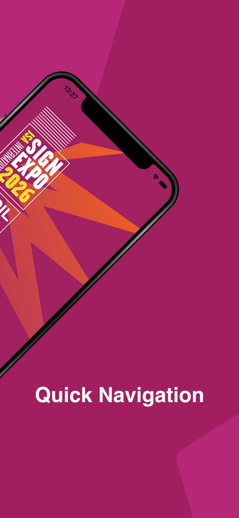 ISA International Sign Expo - ISA International Sign Expo app quick navigation feature