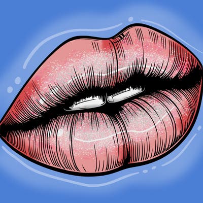 realistic lips