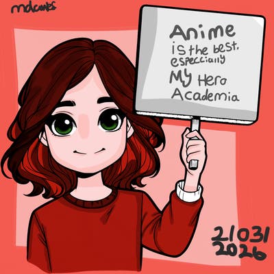 realistic girl holding up a sign