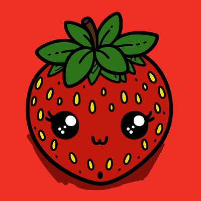 cute strawberry
