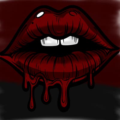 lips that look realistic and drip