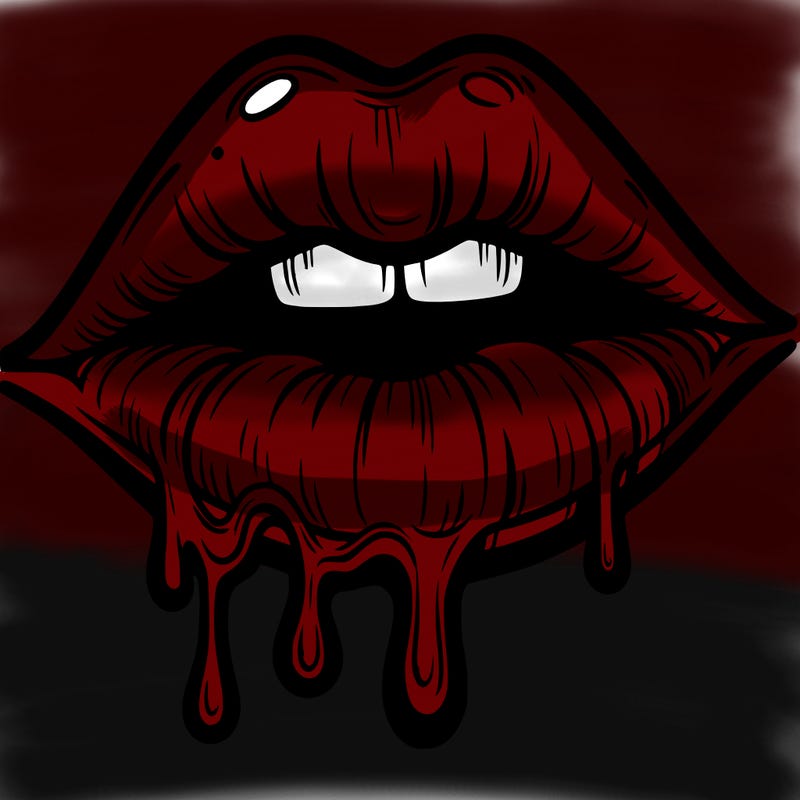 lips that look realistic and drip