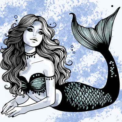 realistic mermaid
