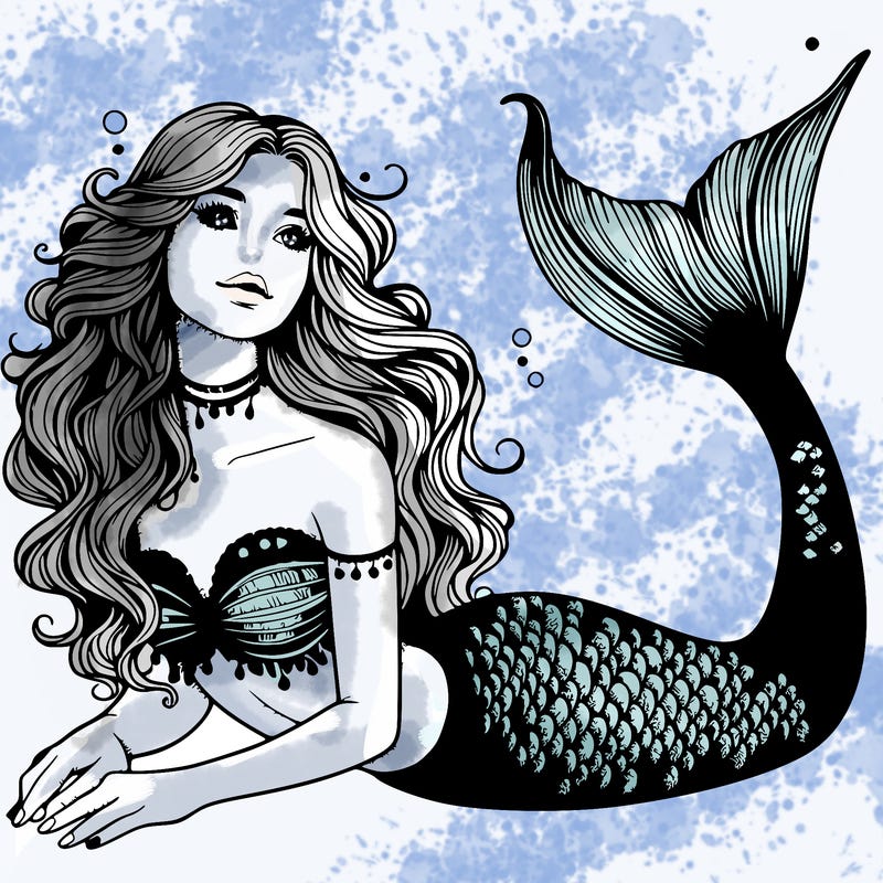 realistic mermaid