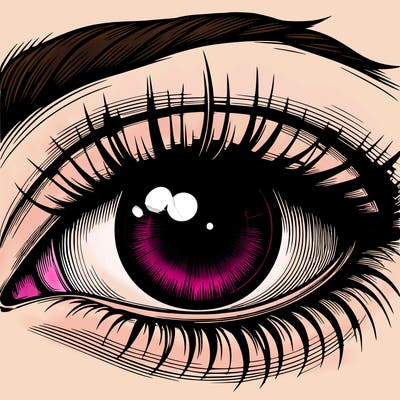 realistic eye