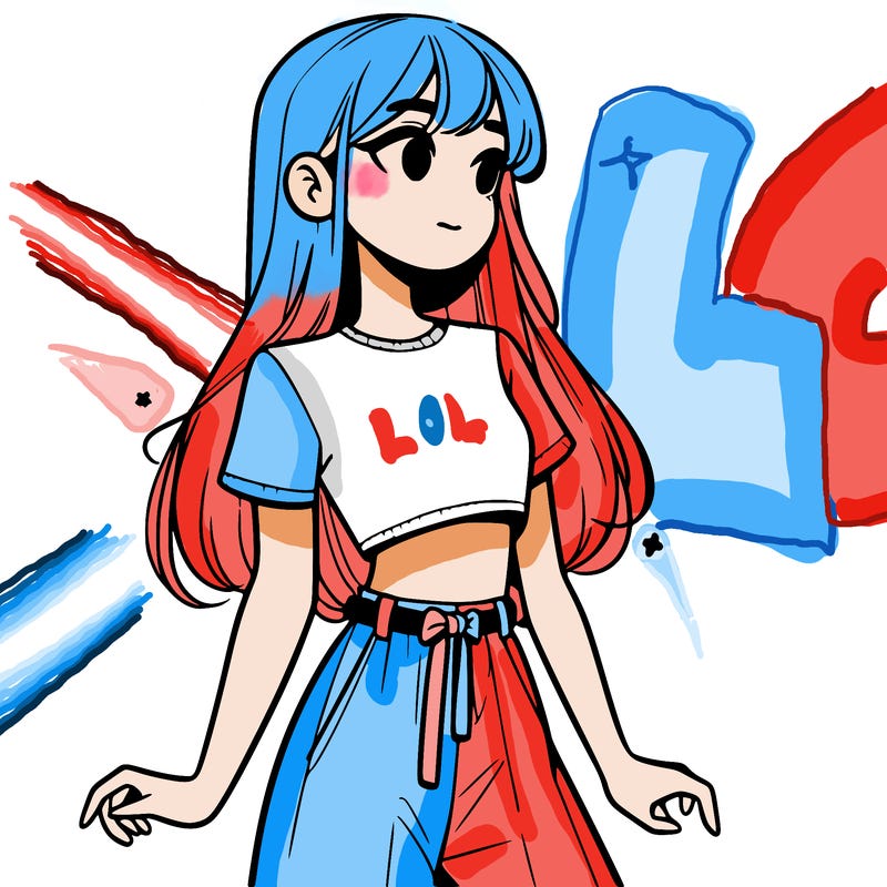 girl in a cute crop top