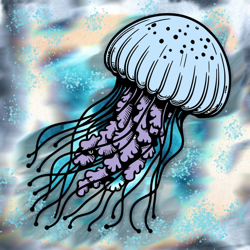 realistic jellyfish