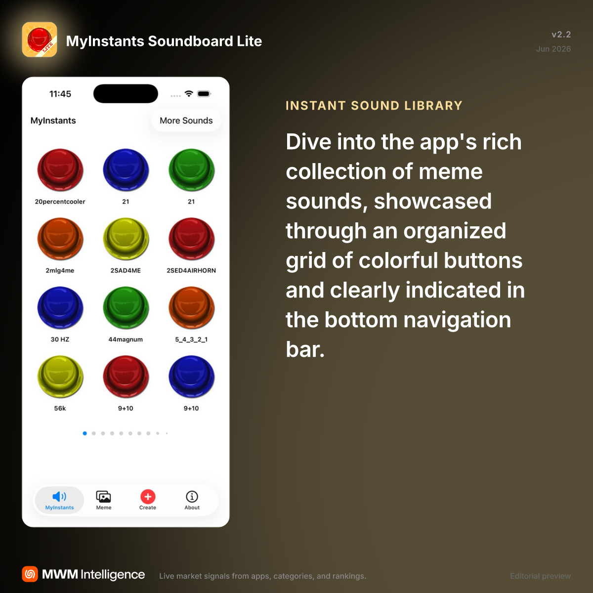 MyInstants Soundboard Lite - Entertainment App | MWM