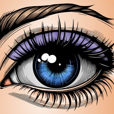 realistic eye