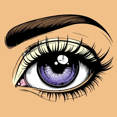 realistic eye