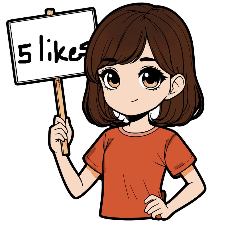 realistic girl holding up a sign