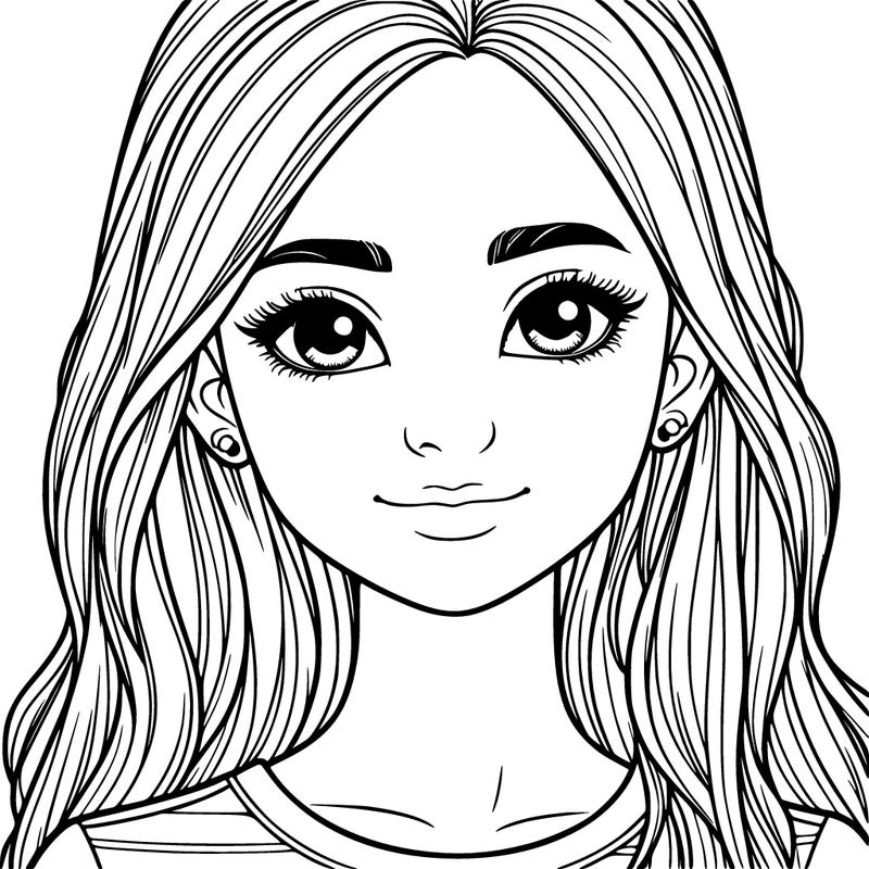 realistic teenage girl