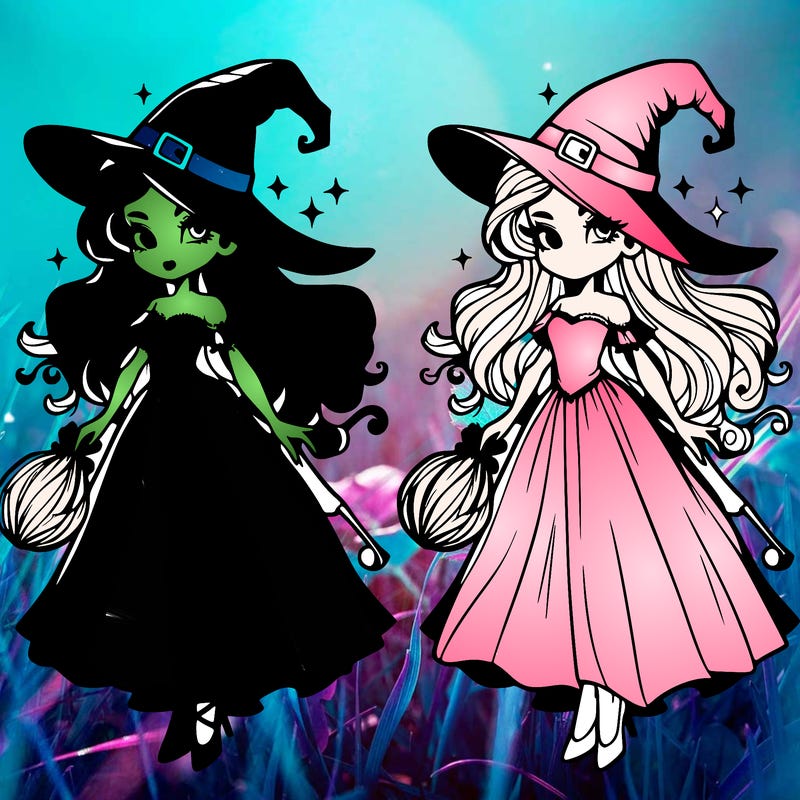 beautiful wicked witch. from wicked