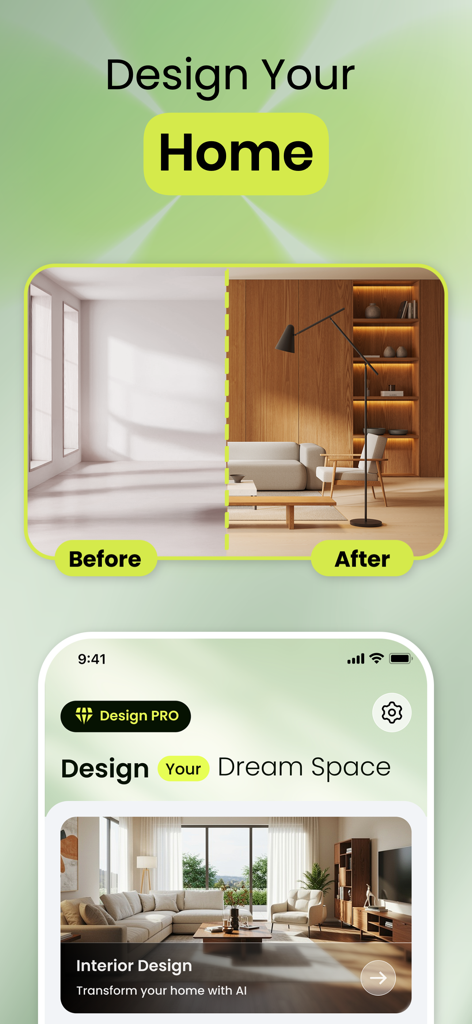 Landscape & Garden AI Designer - Graphics & Design App | MWM