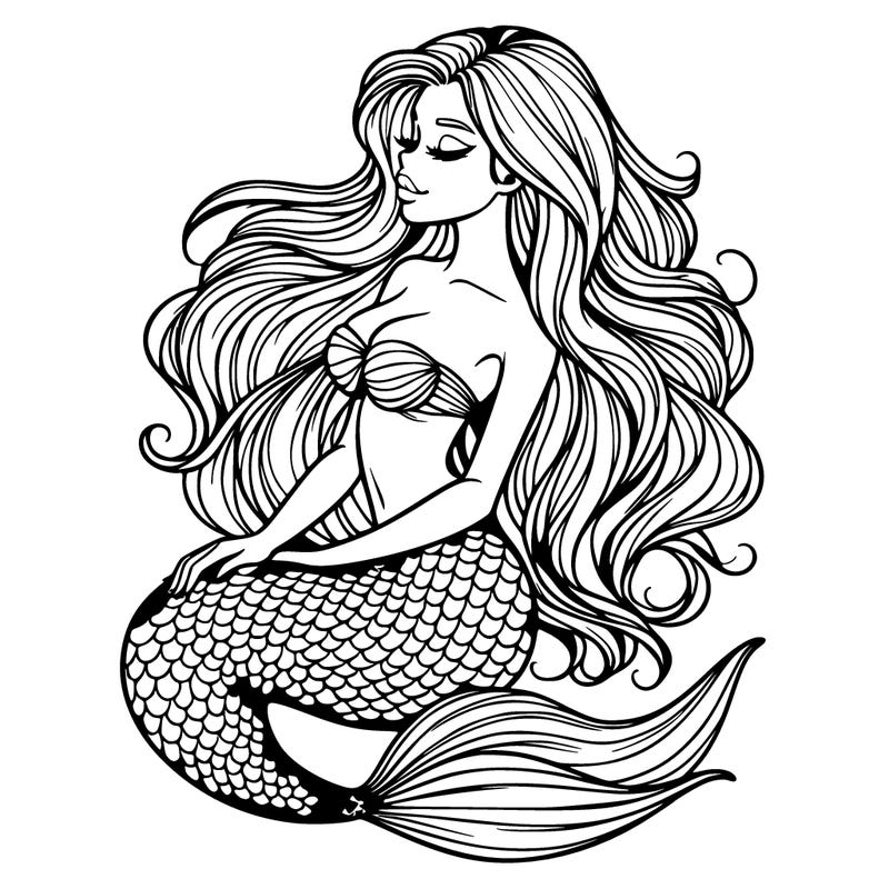 realistic mermaid