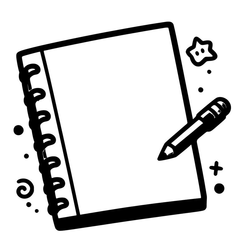 blank sheet of paper