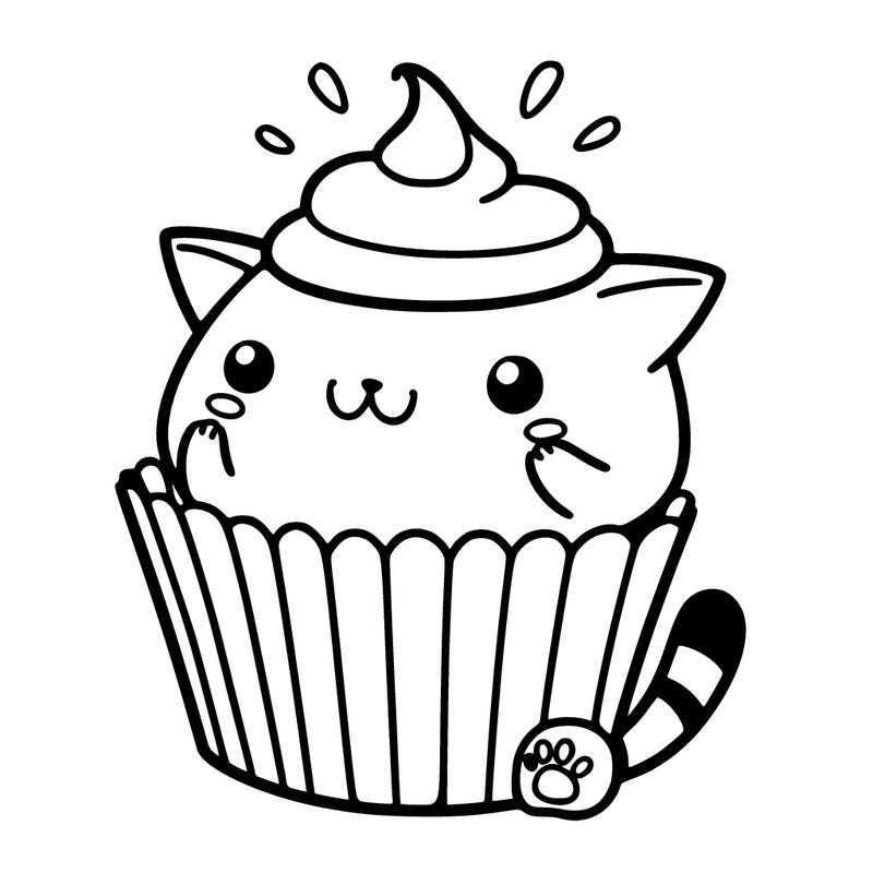 cupcake cat