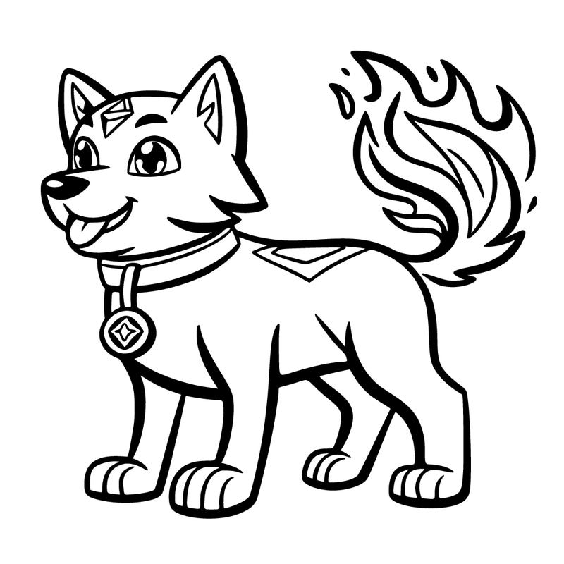 elemental dog