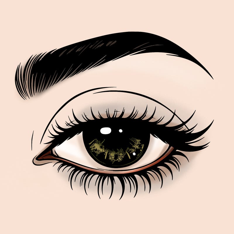 eye closed realistic