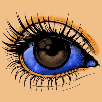 realistic eye