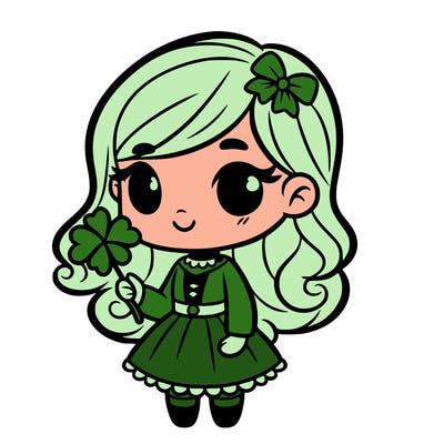 saint patrick’s day girl