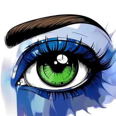 realistic eye