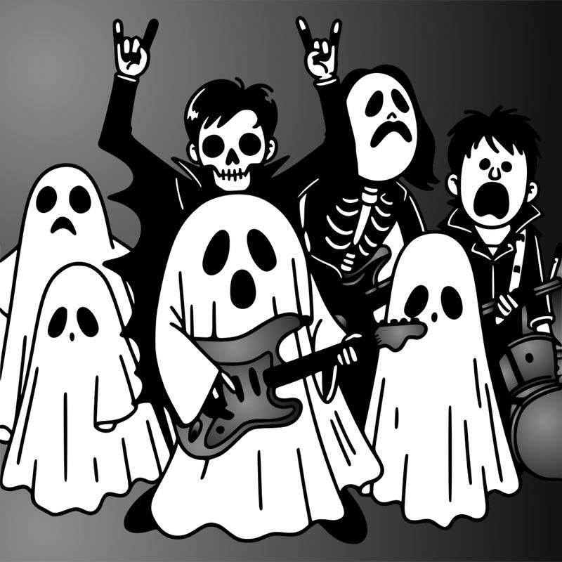 ghost rock band halloween