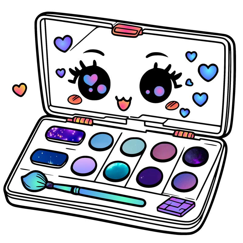 makeup pallet
