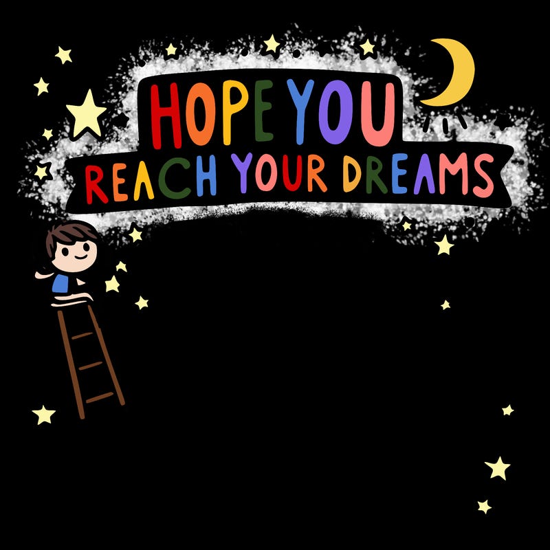 motivational message hope u reach ur dreams and become what u want to