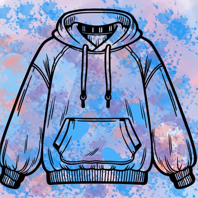 a female's sweat jacket