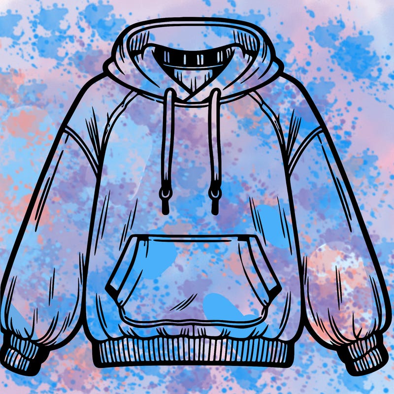 a female's sweat jacket