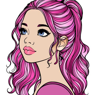 beautiful realistic girl