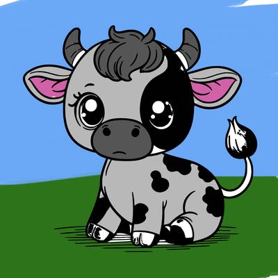 baby cow