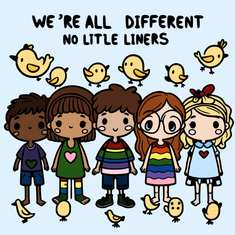 we're all different