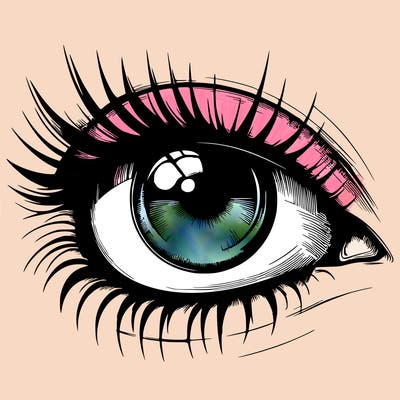 realistic eye