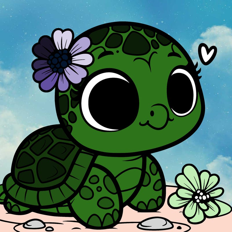 cute turtle