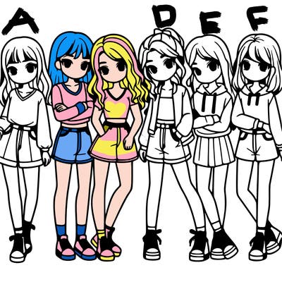 teenage girl squad